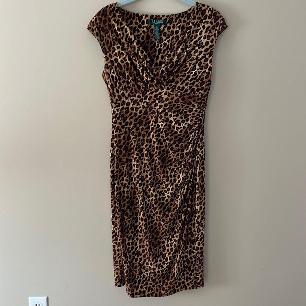 Leopard Print Ralph Lauren Dress